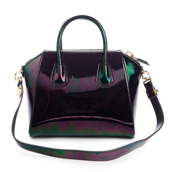 RARE Givenchy Antigona Oil Slick Iridescent satchel crossbody bag RETAIL 5,000 - Picture 3 of 13